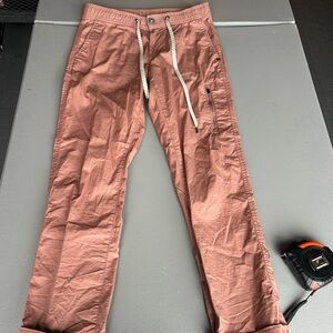 Vuori Women's Rusty Rose Track Joggers